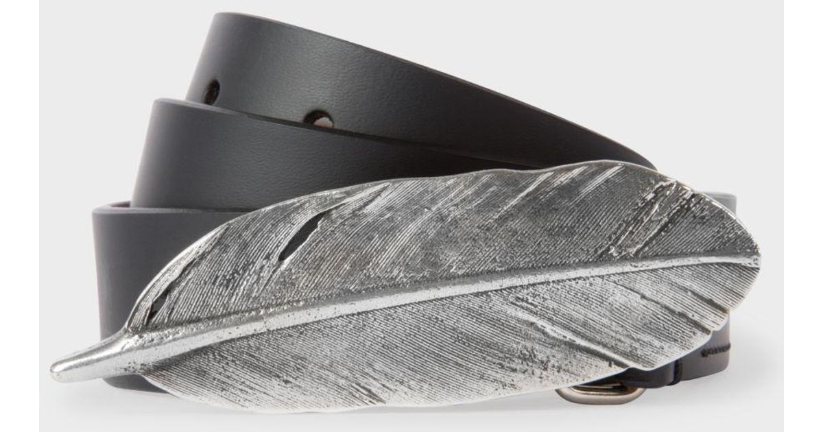 feather belt buckle