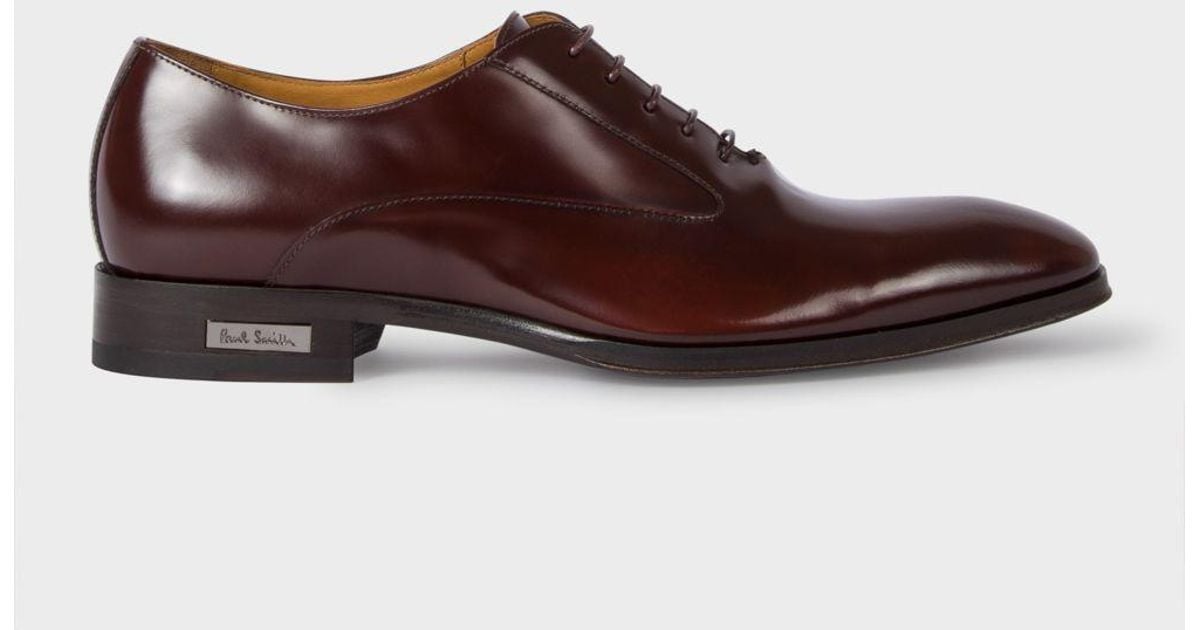 Paul smith burgundy shoes Clearance