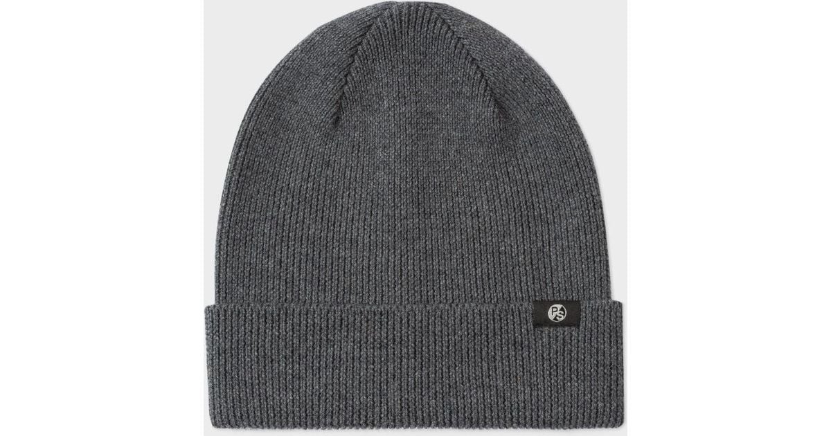 grey mens beanie hat
