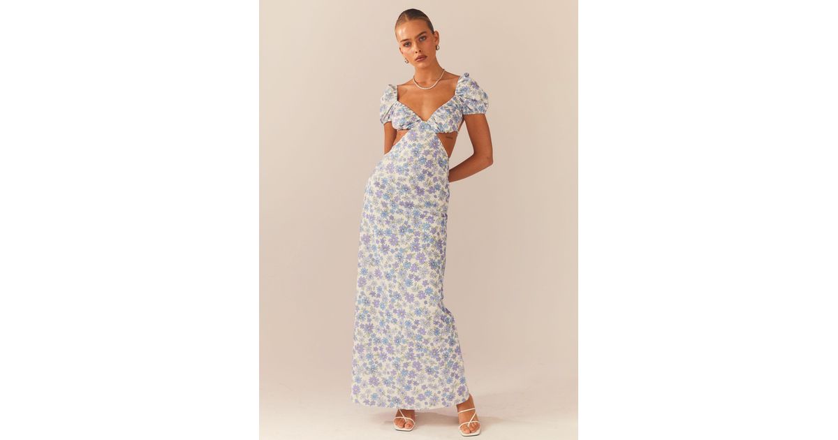 Peppermayo Secret Garden Maxi Dress in Natural Lyst UK