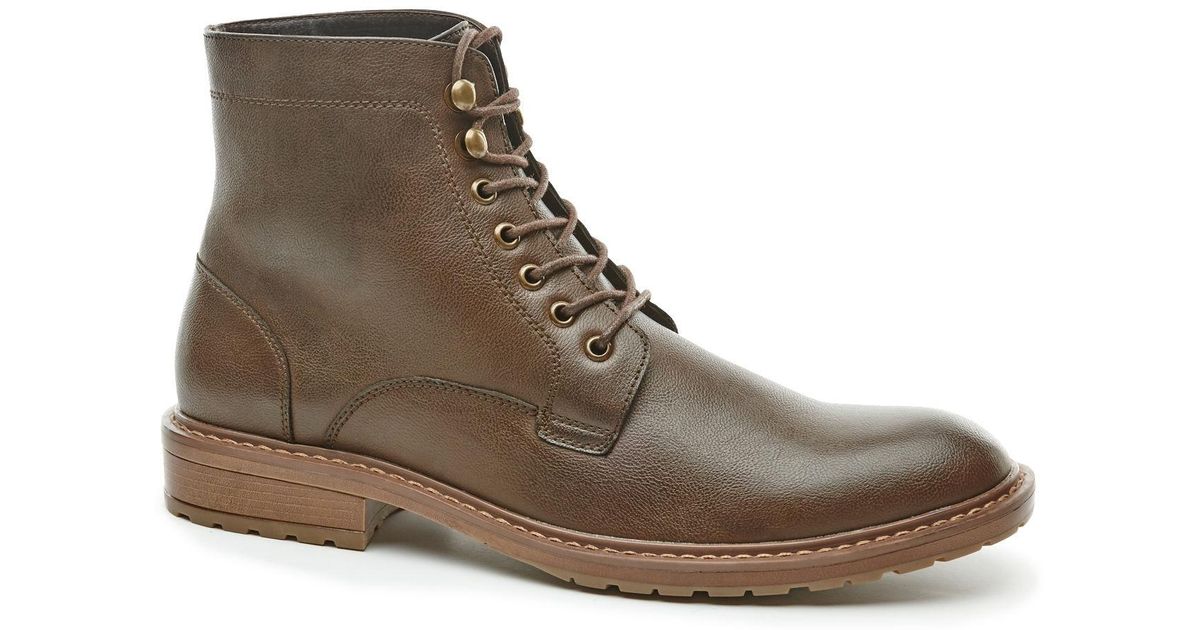 Perry Ellis Gunner Boot in Brown for Men | Lyst