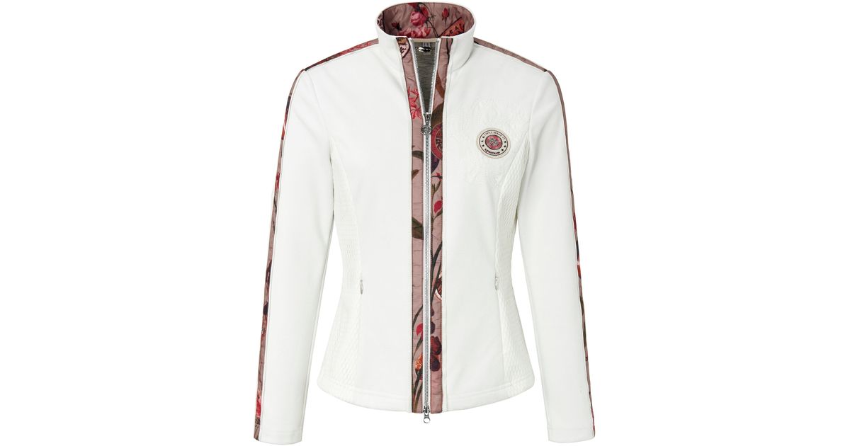Sportalm Kitzbühel Synthetik Jersey-Jacke mehrfarbig in Weiß | Lyst AT
