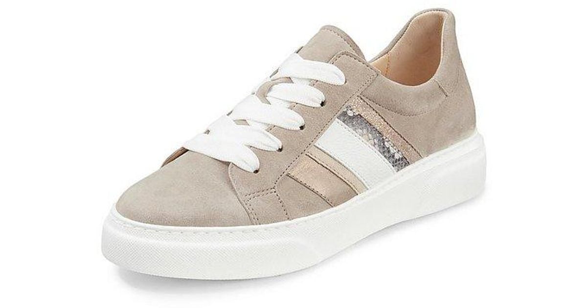 Gabor Plateau-Sneaker beige in Natur | Lyst DE