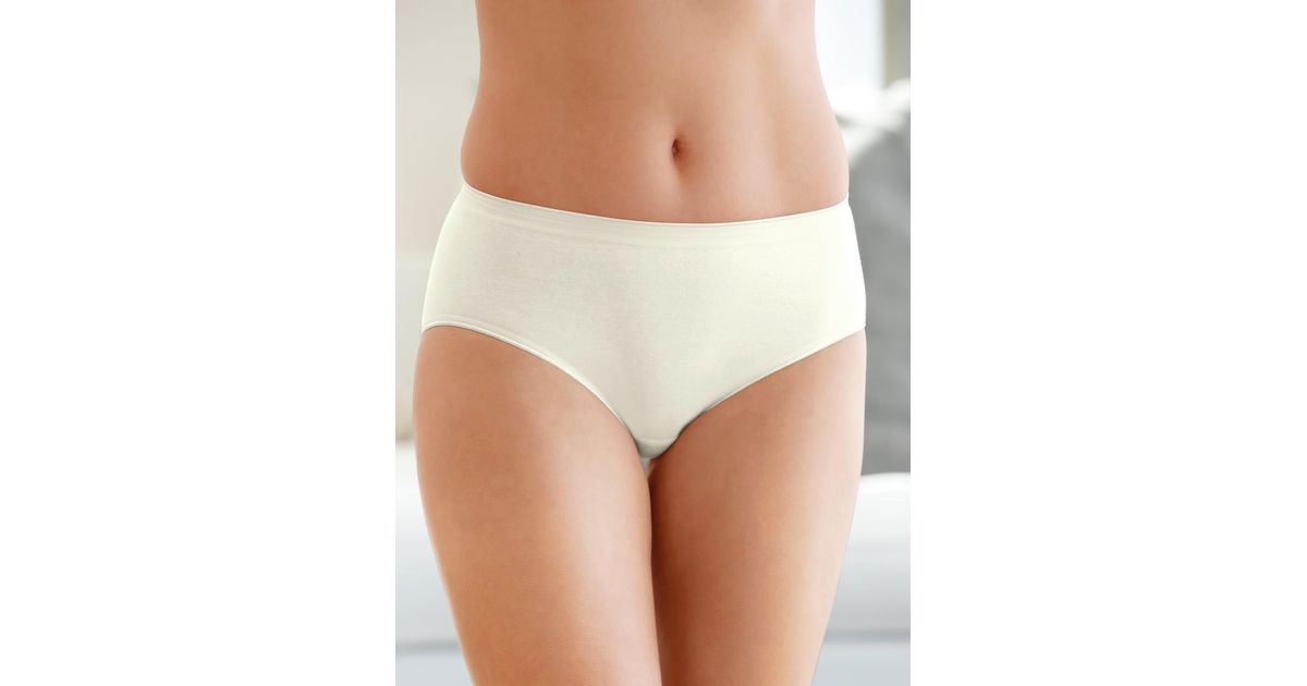 Le slip 100 coton taille 42 COMAZO en coloris Blanc Lyst