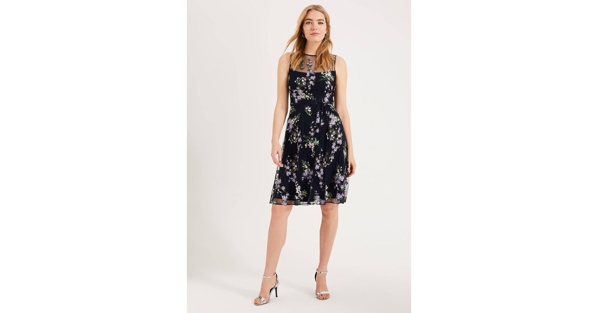 phase eight lia embroidered dress