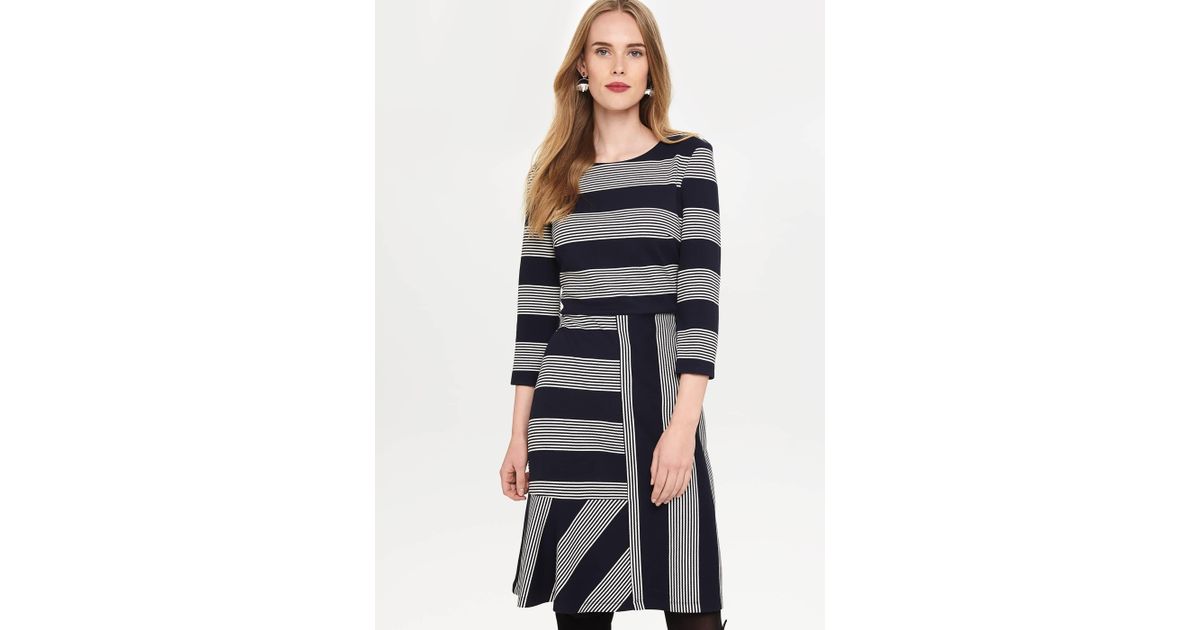 phase eight storm stripe dress