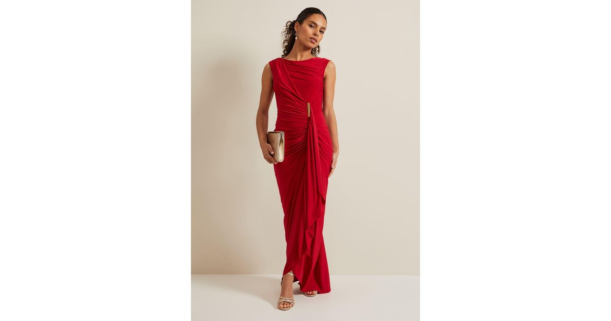 chinese dress ladies Donna Velvet Maxi Dress