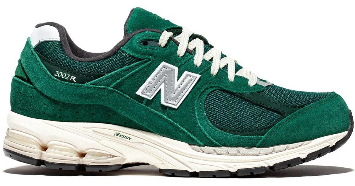 New Balance 2002r Trainer in Green for Men Lyst UK