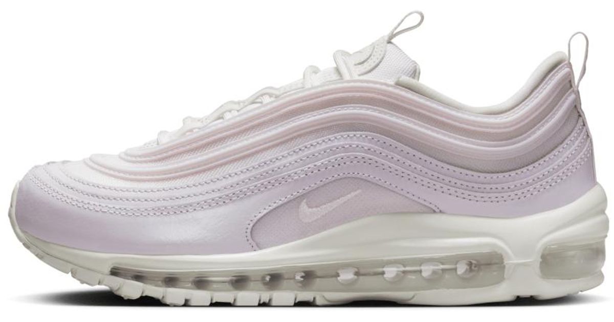 grey and pink air max 97