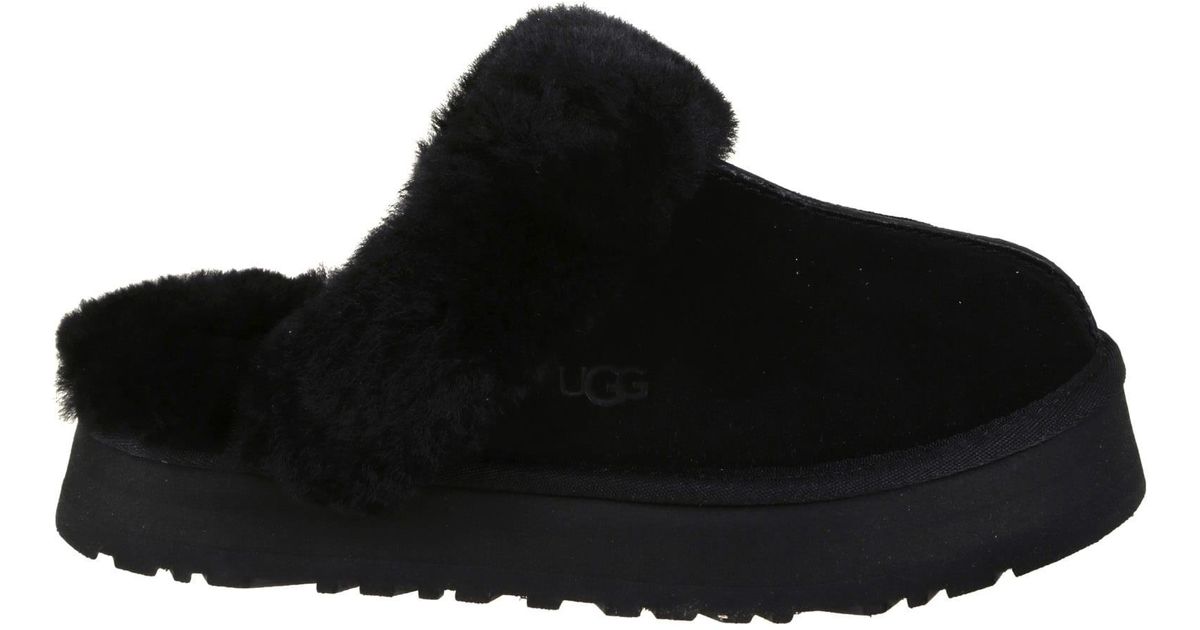 UGG Disquette Black | Lyst