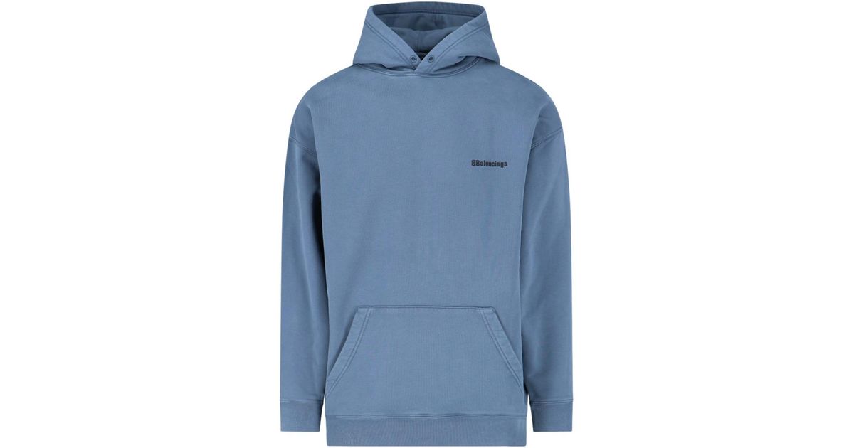 balenciaga sweater blue