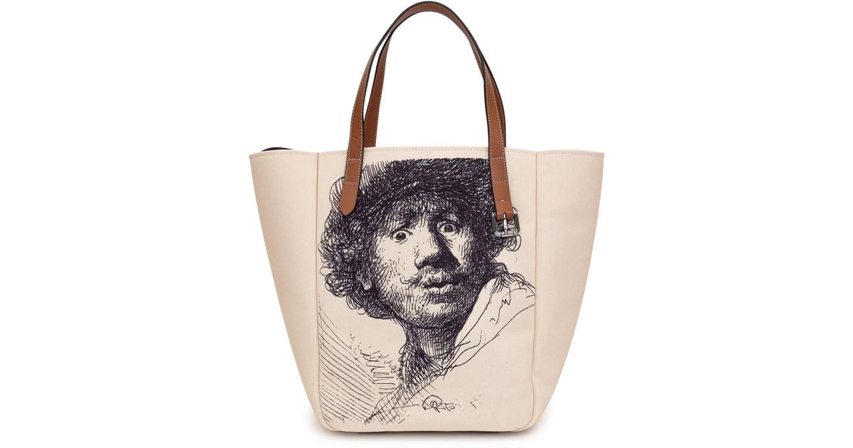 JW Anderson Rembrandt Belt Tote Bag in Natural for Men | Lyst