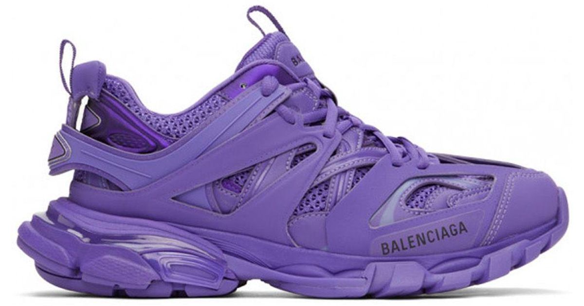 balenciaga speed trainer low purple