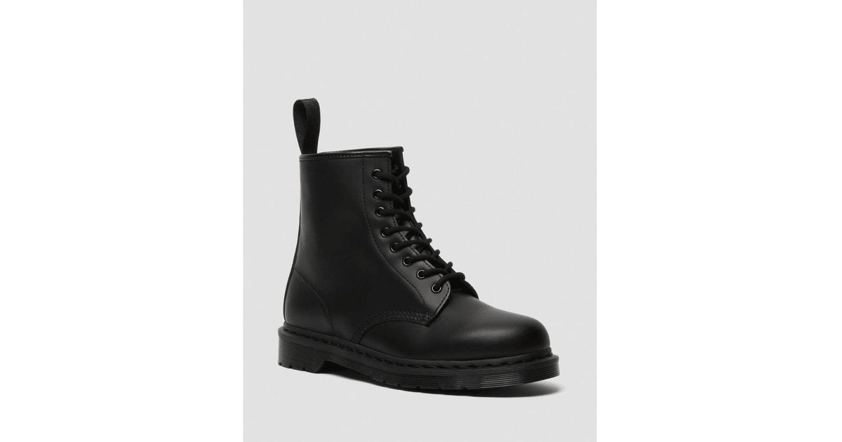 Dr. Martens 1460 Mono Smooth in Black | Lyst