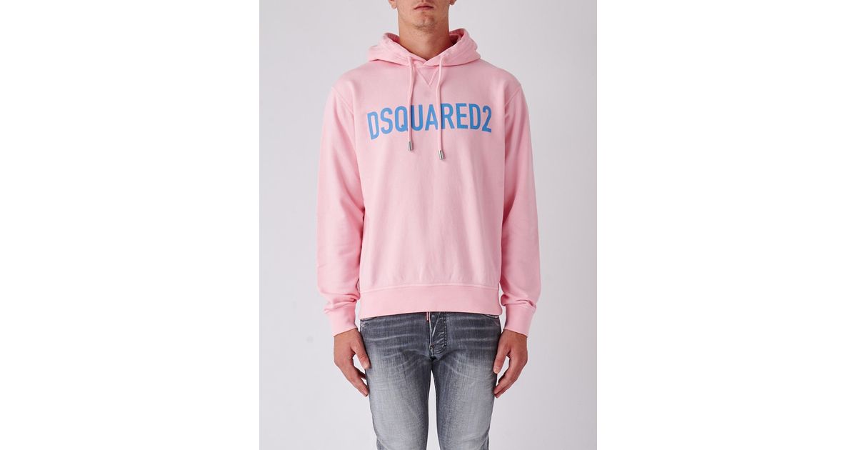 DSquared² Felpa Sweater in Pink for Men | Lyst