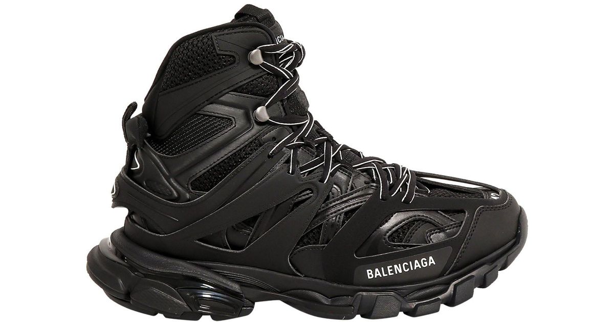 Balenciaga Synthetic Track Hike Sneakers - Men in Black for Men - Lyst