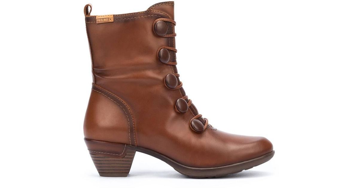 Pikolinos Leather Ankle Boots Rotterdam 902 In Brown Lyst pikolinos-leather-ankle-boots-rotterdam-902-in-brown-lyst