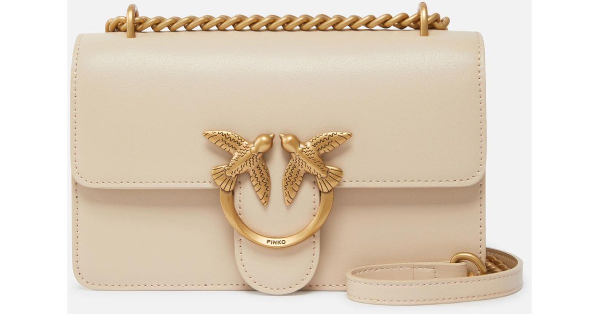 Pinko borsa Love Bag One Classic Slouchy beige