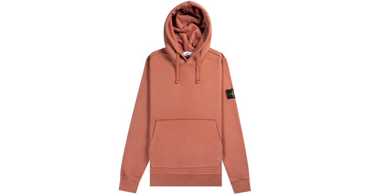 stone island ruggine hoodie