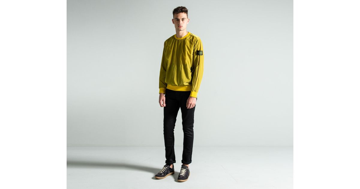 stone island nylon metal sweatshirt