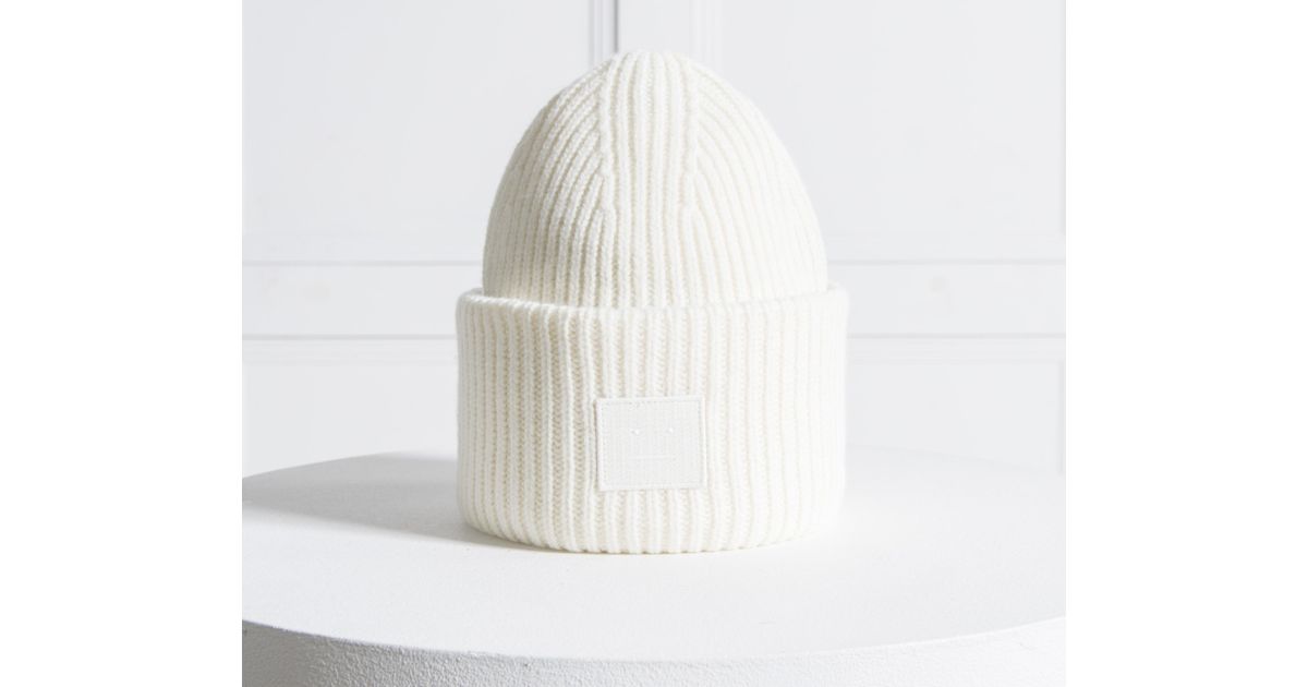 Acne Studios Wool 'pansy L Face' Beanie 