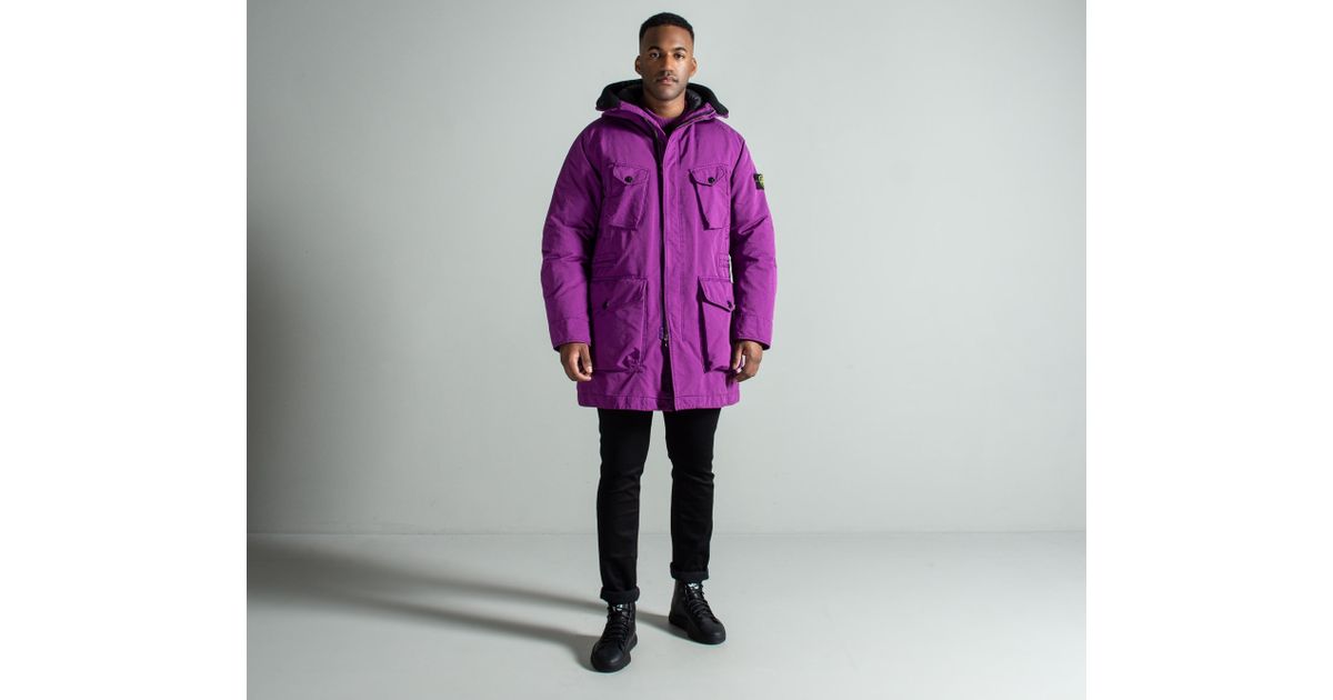 stone island david parka jacket