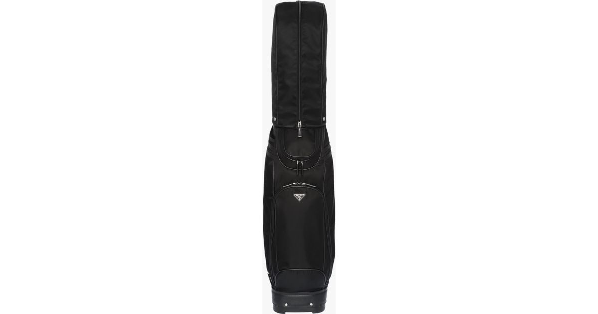 Prada Synthetic Golf Bag in Black for Men Lyst
