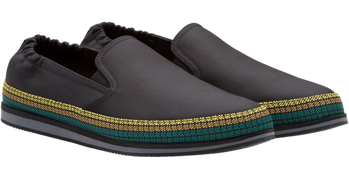 fabric slip on shoes