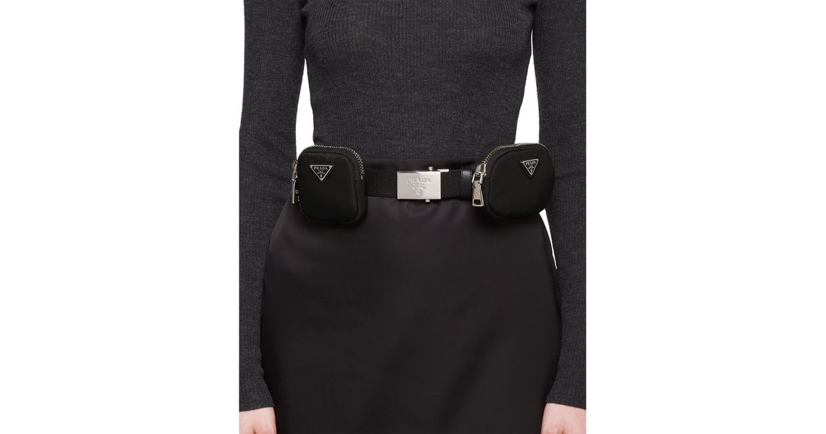 prada fabric belt