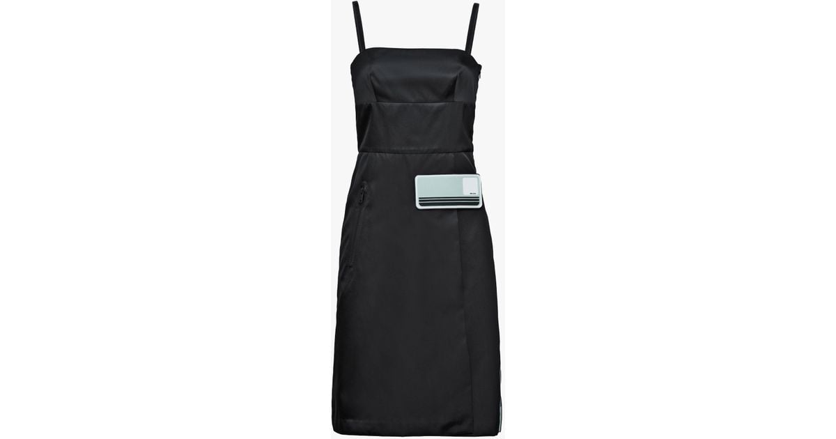 prada black dress