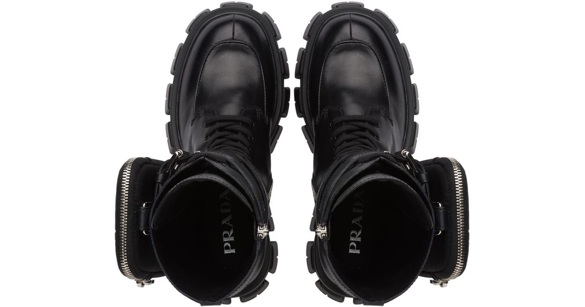 prada monolith boots size review