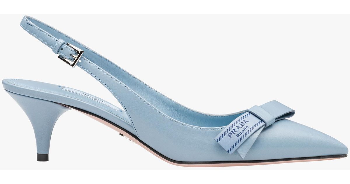 slingbacks prada