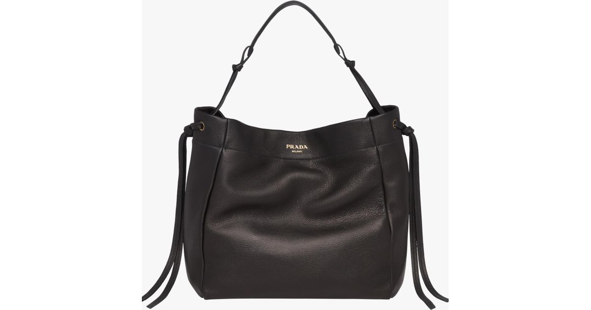 prada deerskin hobo bag