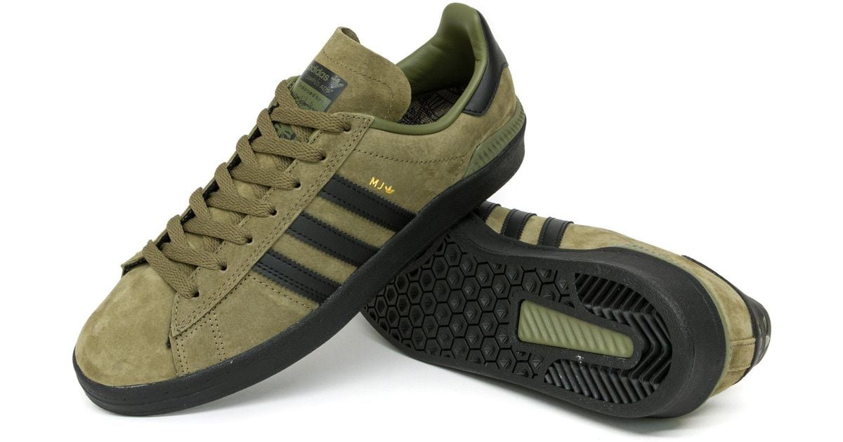 adidas Campus Adv X Marc Johnson Shoes in Green for Men - Lyst