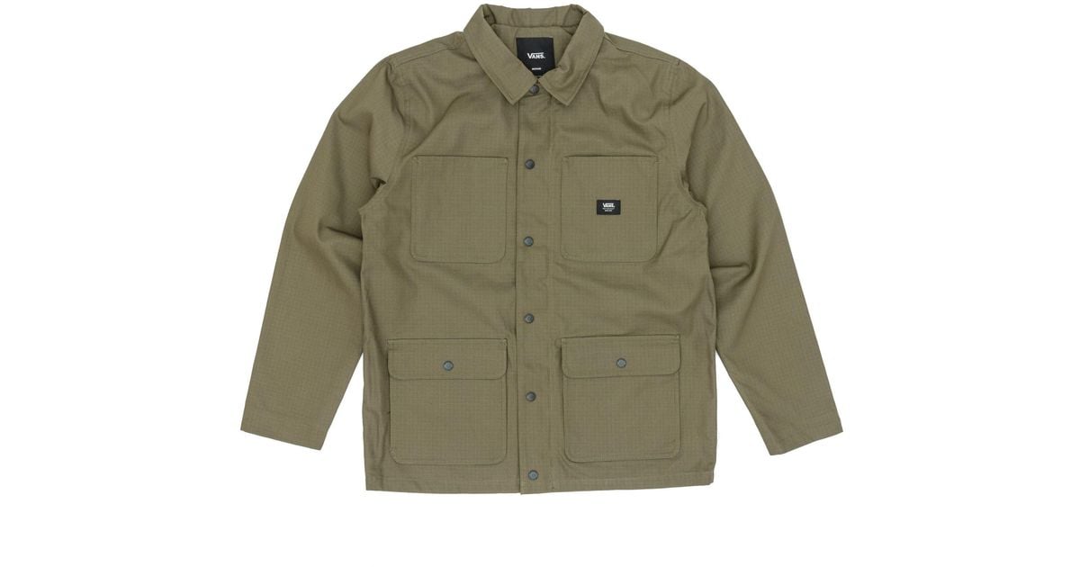 vans green coat
