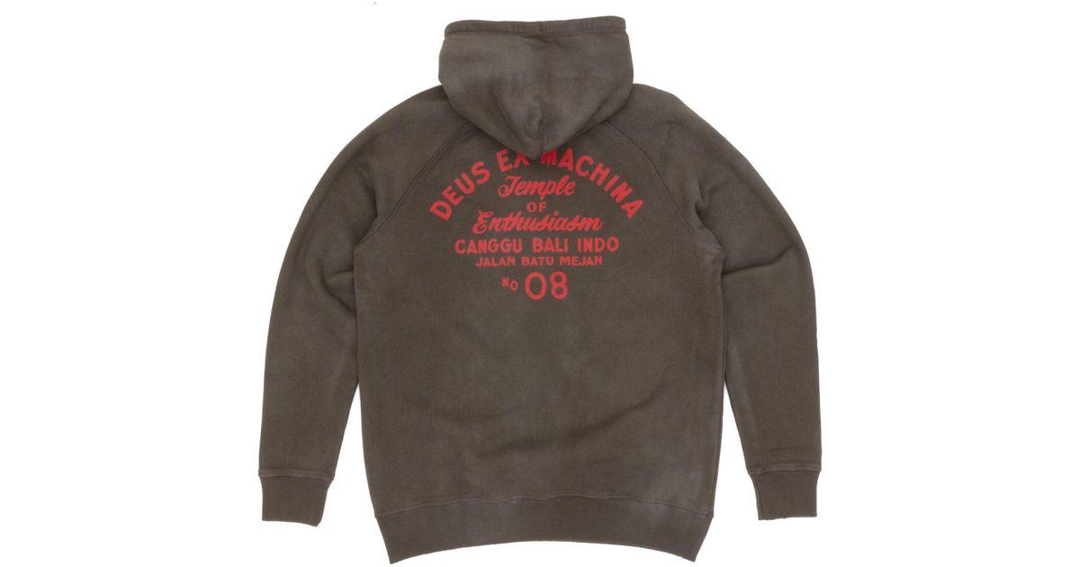 deus ex machina sunbleached hoodie