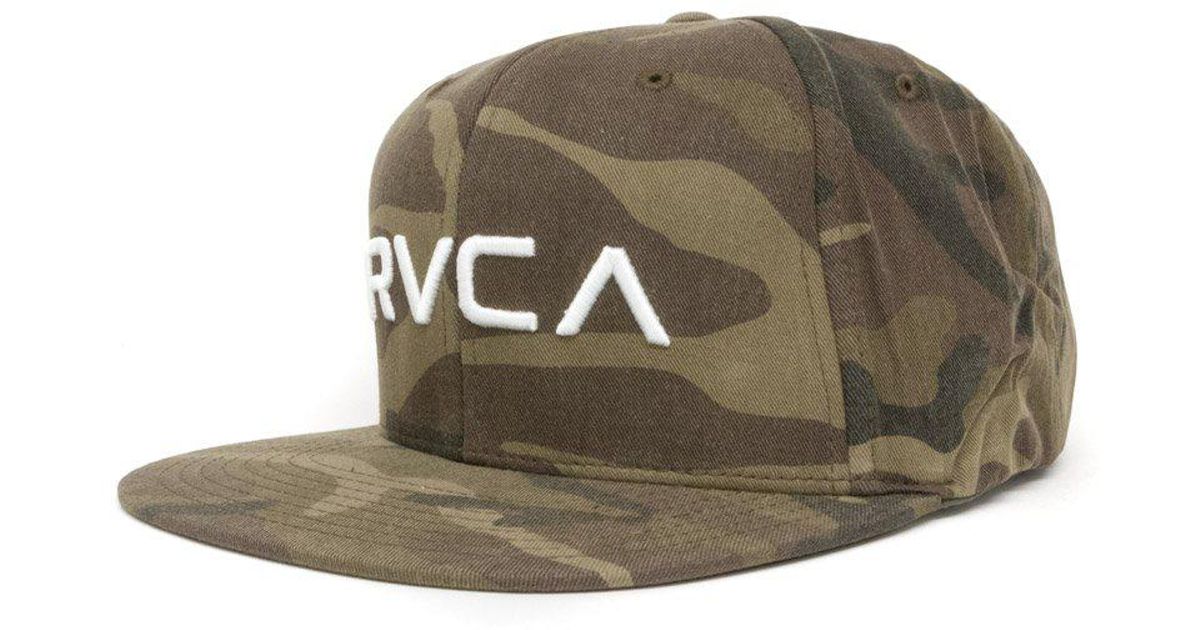 rvca green hat