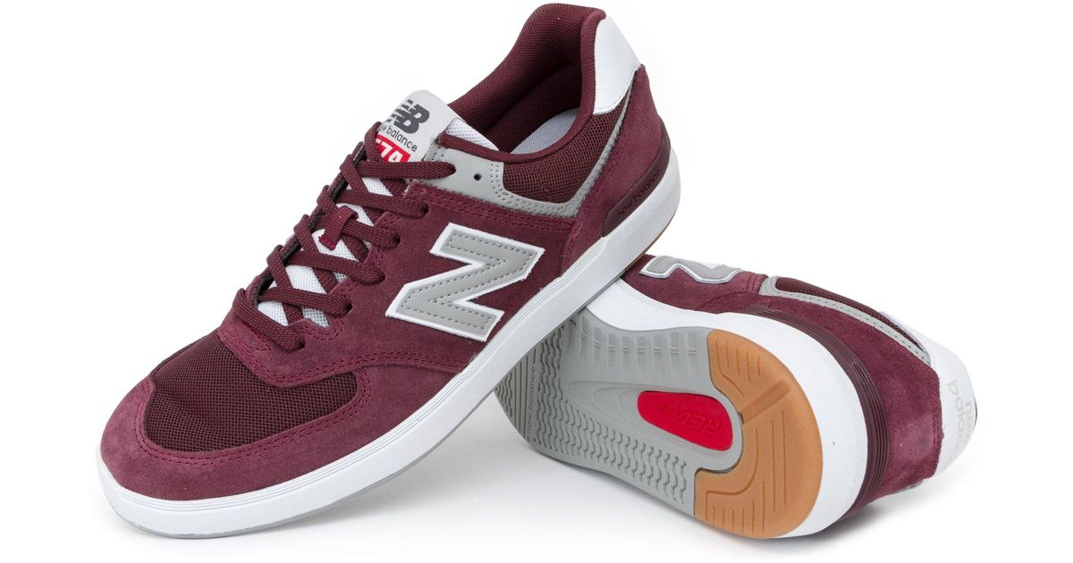 new balance am574 burgundy