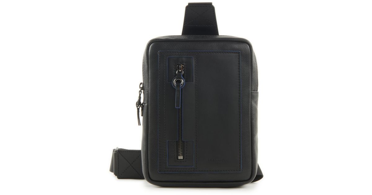Sacoche sling Alexis en cuir Le Tanneur pour homme en coloris Noir | Lyst