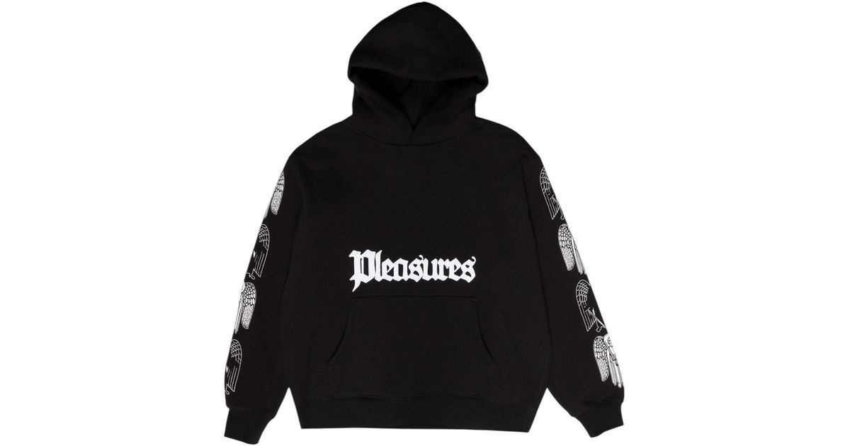 Pleasures Angel Demon Hoodie in Black for Men | Lyst