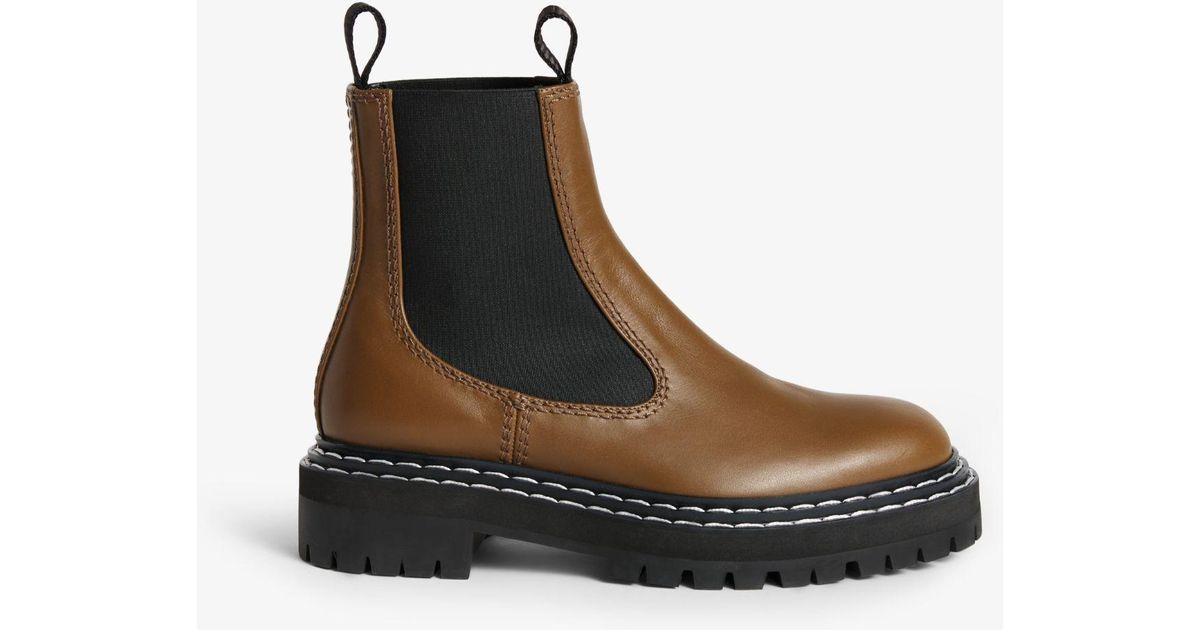 proenza schouler lug sole boots