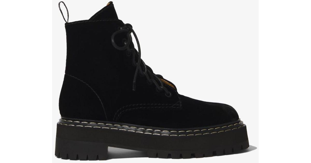 Proenza schouler lace up ankle boots cheap