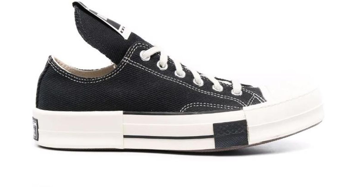 Rick Owens DRKSHDW X Converse Chuck Taylor All Star Low-top Sneakers in  White for Men | Lyst