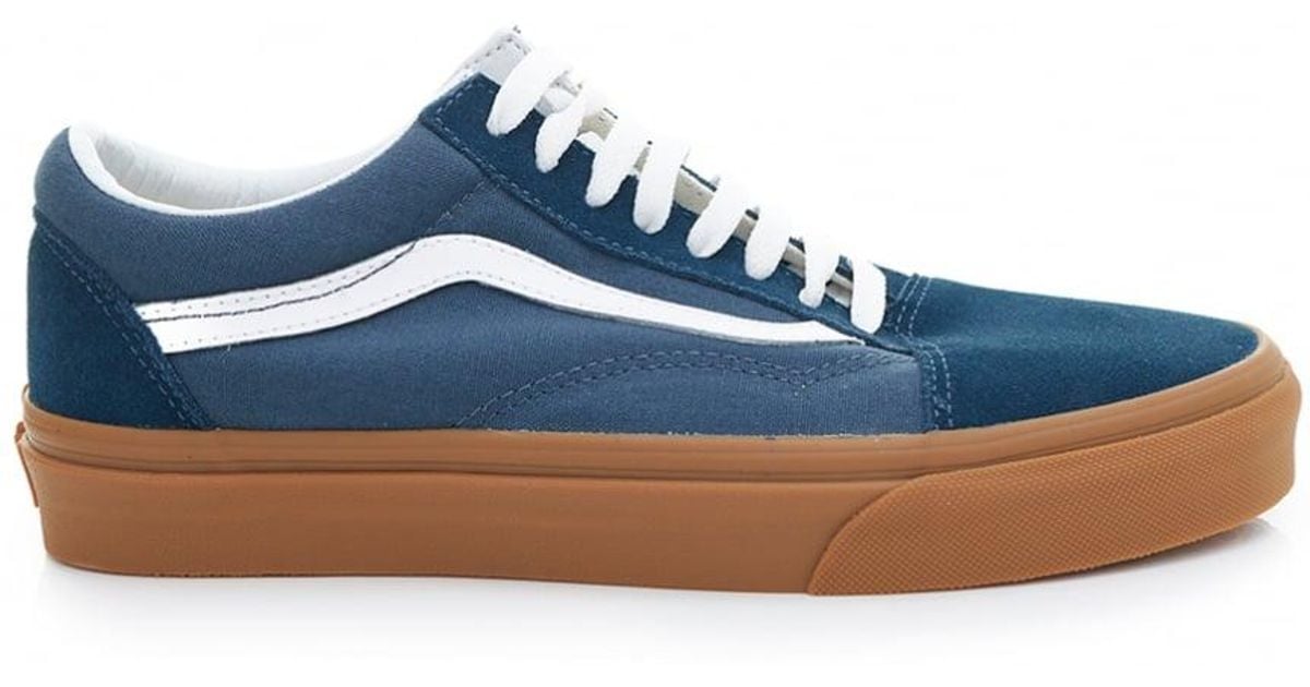 vans old skool blue gum
