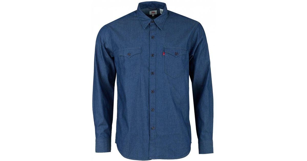 levi's modern barstow western shirt