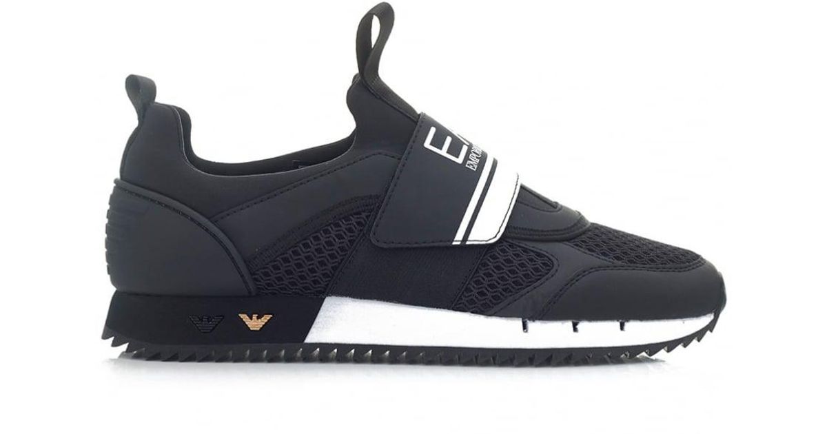 ea7 black trainers