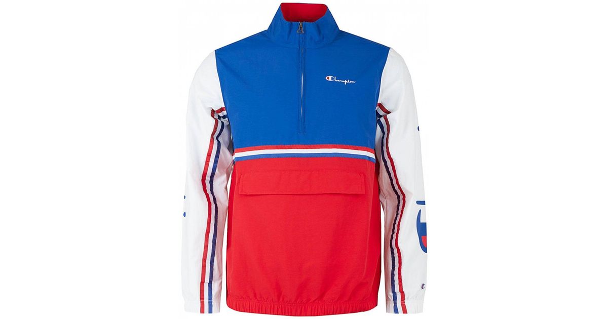 champion red white blue jacket