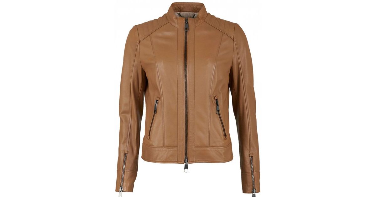 Hugo Boss Junique Leather Jacket 