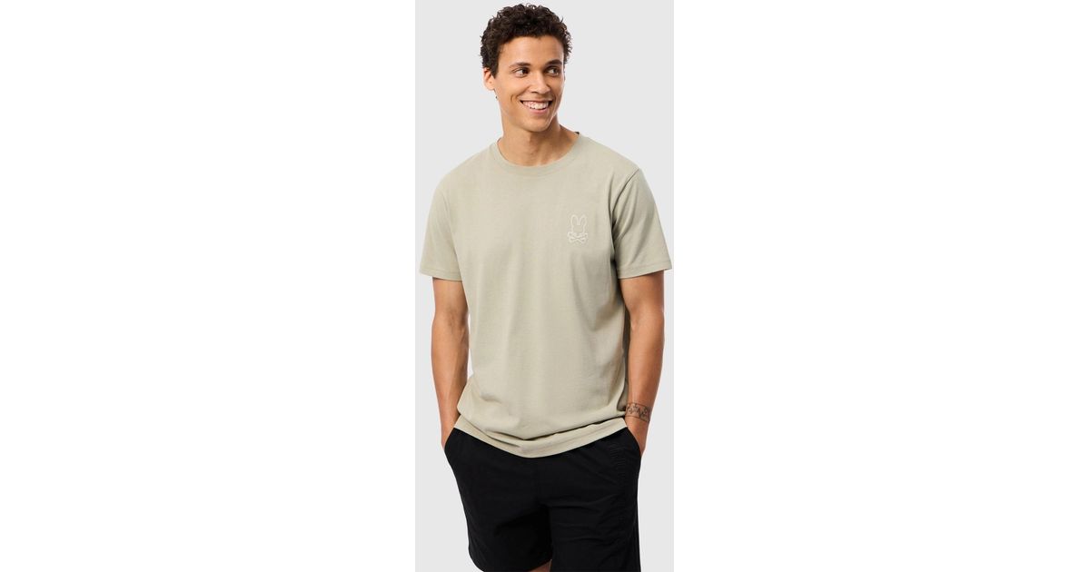 Psycho Bunny Sydney Back Graphic Tee, Natürliches Leinen., XL