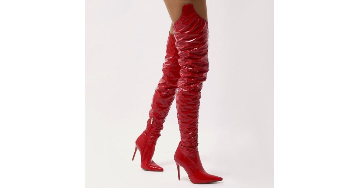 extreme thigh high boots